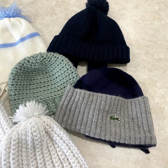Bundle of 6 winter baby boy hats - Picture 6 of 6
